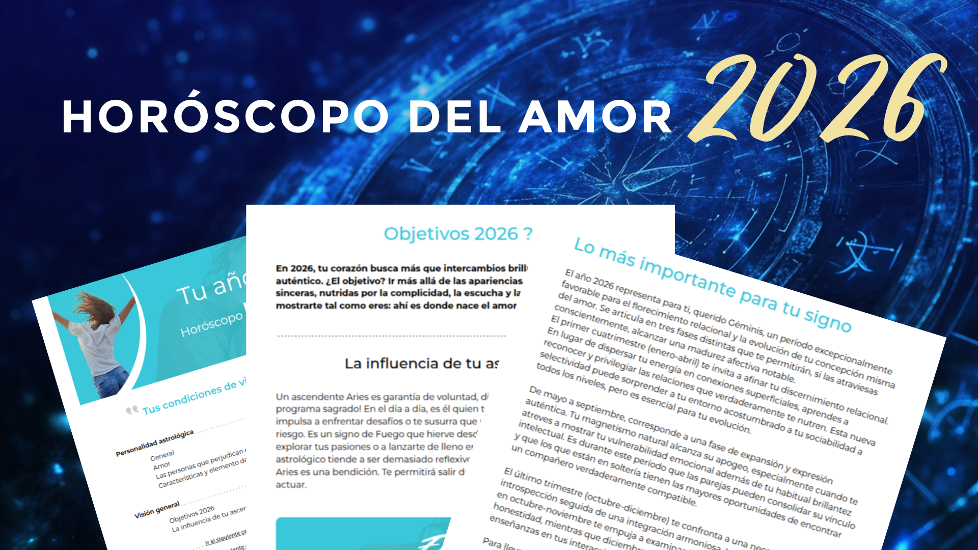 Horóscopo del Amor 2026 - Mes a Mes