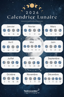 calendrier lunaire 2026 à télécharger