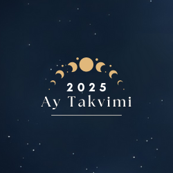 2025 Ay Takvimi PDF Ücretsiz