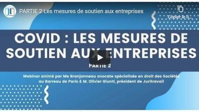 [VIDEO] Les différentes mesures pour accompagner les TPE/PME pendant la crise sanitaire (2)