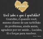 6 de Janeiro Dia da Gratidão