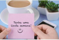 Tenha uma semana linda