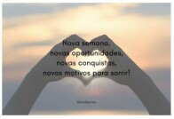 BOA SEMANA