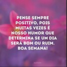 BOA SEMANA