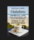 Bem vindo Outubro