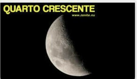 Bem vinda Lua Quarto Crescente - Meus anjos aqu...