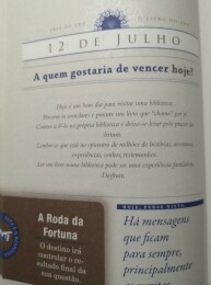 Livro do Ano - 12 de julho de 2023