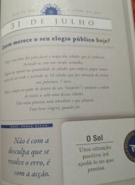 Livro do Ano - 31 de julho de 2023