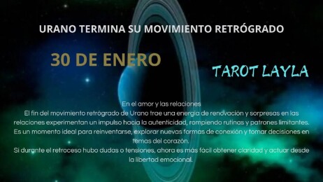 Urano termina su movimiento retrógrado