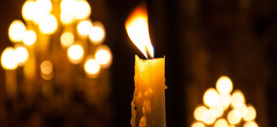 El significado de las velas y sus lágrimas