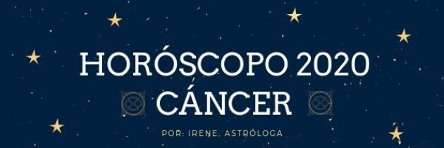 Horóscopo Cáncer 2020: Relaciones que van y vienen